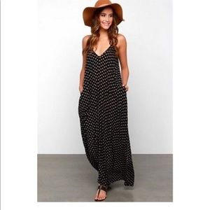 Brand new boho loose fitting maxi dress